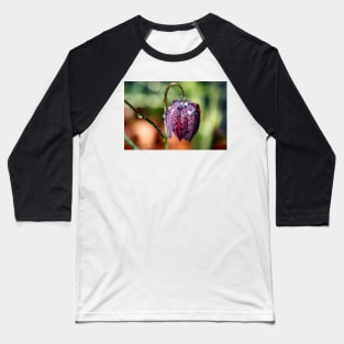 Snake's Head Fritillary Baseball T-Shirt